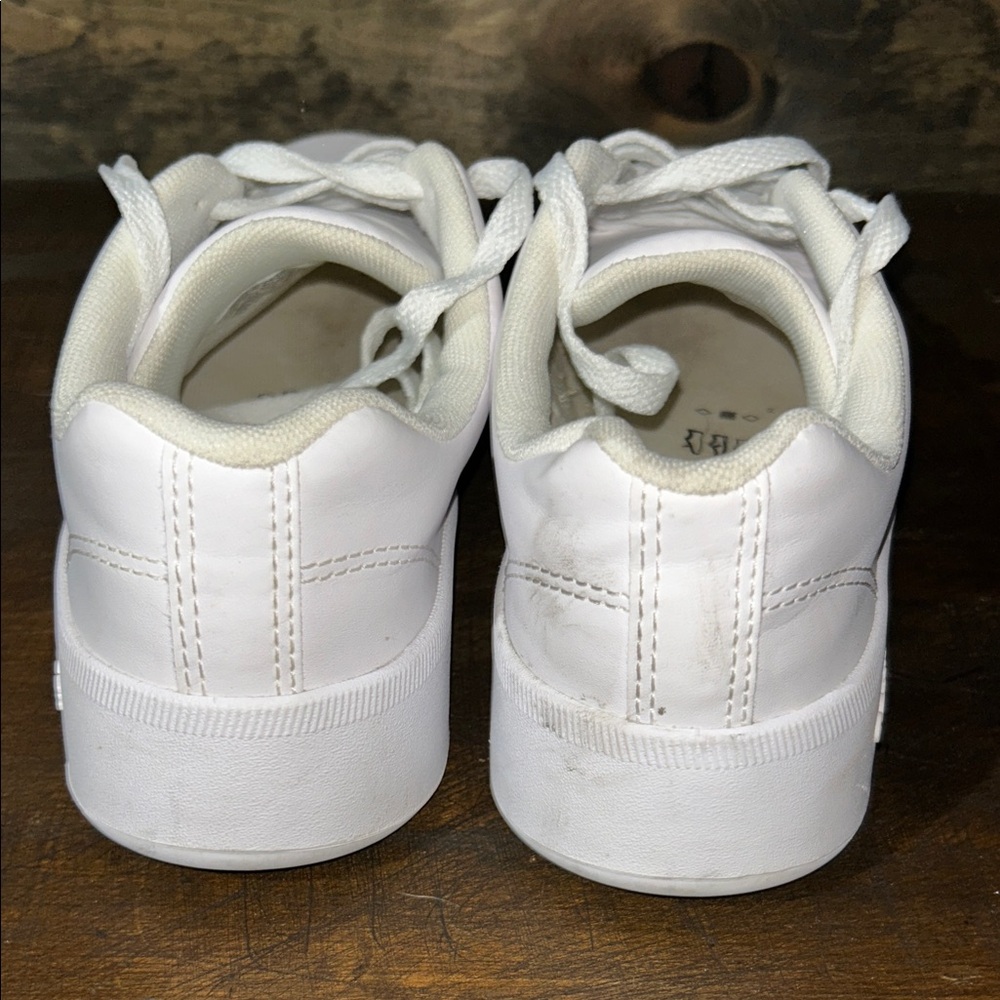 Converse White Leather Sneakers - Picture 8 of 11